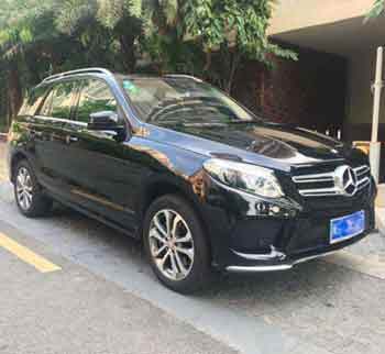 奔馳GLE320無法熄火，儀表